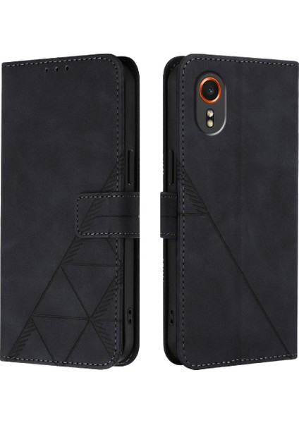 Samsung Galaxy Xcover 7 Pu Deri Flip Case Için Folio Kitap Koruyucu (Yurt Dışından)