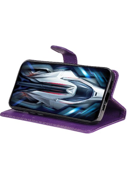 Xiaomi Poco F4 Gt Için Flip Case Klasik Düz Renk Yüksek Kaliteli Deri (Yurt Dışından) indirimleri