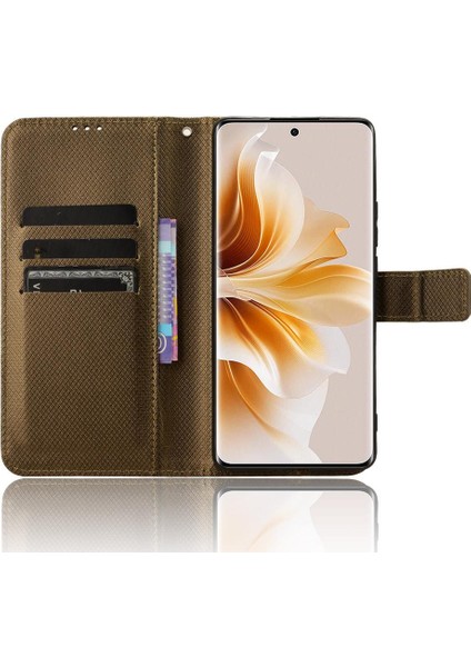 Oppo Oppo 11 Pro 5g Için Kılıf Kapak Kart Tutucu Manyetik Cüzdan Kickstand (Yurt Dışından)