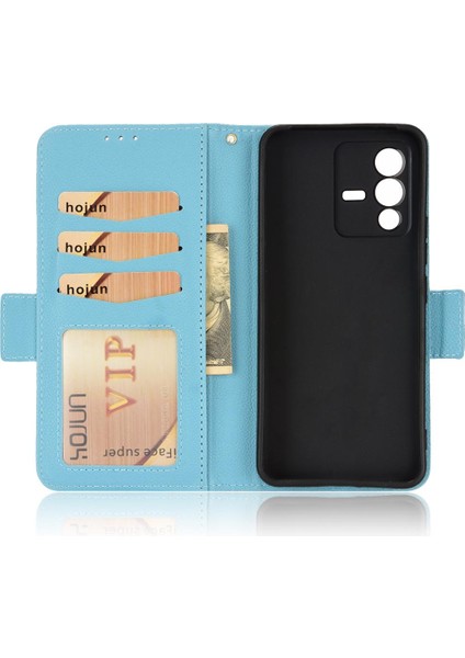 Vivo V23 5g Için Kılıf Manyetik Pu Deri Cüzdan Kart Yuvaları Tutucu Yan (Yurt Dışından) indirimleri