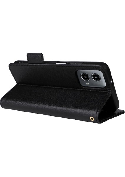 Motorola Moto G34 5g Manyetik Yan Toka Cüzdan Kart Yuvaları Pu (Yurt Dışından) modelleri