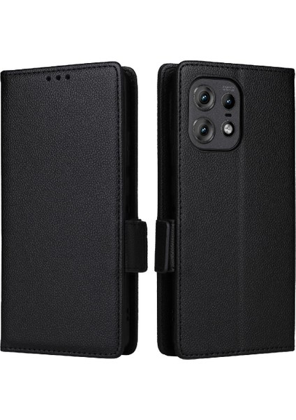 Motorola Moto Kenar 50 Pro Için Kılıf Manyetik Cüzdan Kart Yuvaları Tutucu Yan (Yurt Dışından) indirimleri