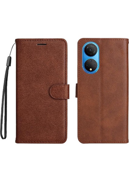 Kart Yuvası ile Onur X7 Için Flip Case Iş Cüzdan Telefon Kılıfı Yüksek (Yurt Dışından)