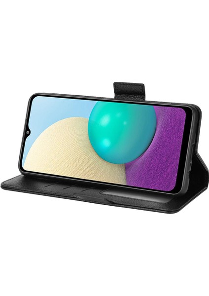 Samsung Galaxy A02 Manyetik Pu Deri Kart Yuvaları Tutucu Tarafı Için Kılıf (Yurt Dışından) indirimleri