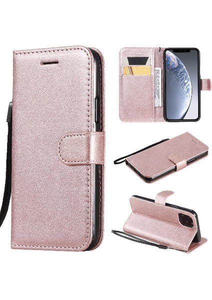 Kart Yuvası ile iphone 11 Pro Iş Cüzdan Telefon Kılıfı Için Flip Case Yüksek (Yurt Dışından)