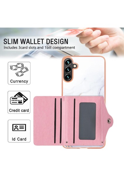 Samsung Galaxy A34 5g Yumuşak Tpu Tampon Kart Yuvaları Mermer Ince (Yurt Dışından) indirimleri