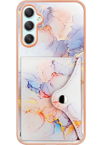 Samsung Galaxy A25 5g Mermer Ince Cüzdan Yumuşak Tpu Tampon Kartı (Yurt Dışından) fırsatları