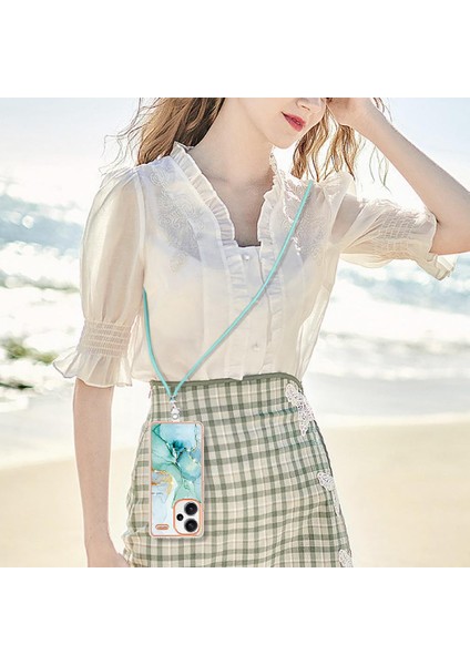 Xiaomi Redmi Için Not 13 Pro Artı 5g Crossbody Kordon Askısı Tampon (Yurt Dışından)