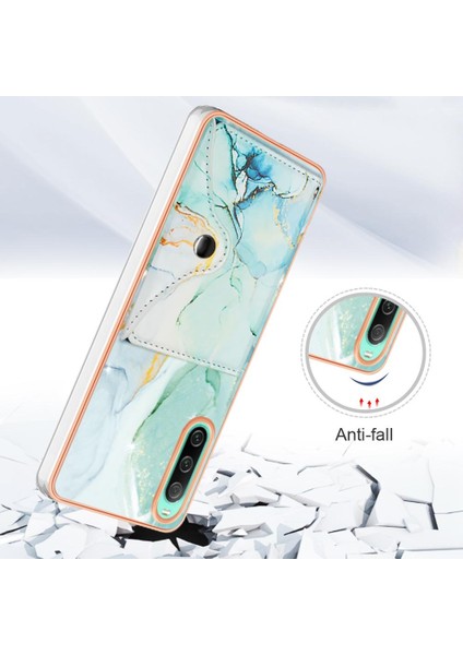 Sony Xperia 10 Iv Yumuşak Tpu Tampon Mermer Ince Cüzdan Kart Yuvaları Için Kılıf (Yurt Dışından) indirimleri