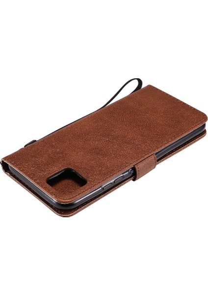 Kart Yuvası Iş Çantası ile Realme C11 Yüksek Kaliteli Deri Için Flip Case (Yurt Dışından) fırsatları