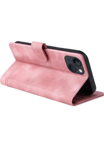 Iphone 15 Için Flip Case Artı Kapak Kapak Darbeye Deri Kılıf Cüzdan (Yurt Dışından)