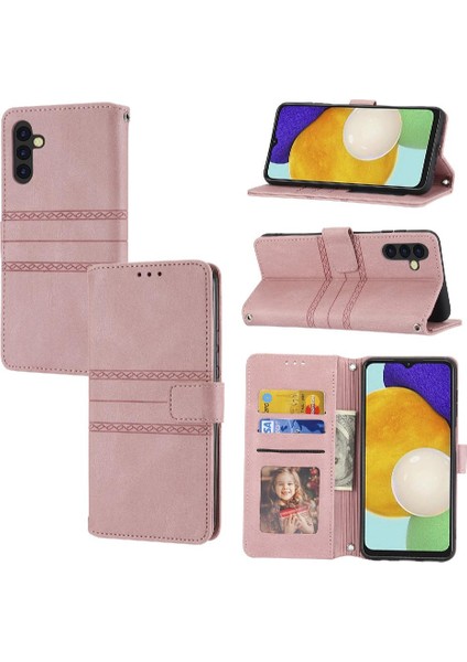 Colorful Shop Samsung Galaxy A25 5g Için Flip Case Darbeye Koruyucu Cüzdan Kılıf Pu (Yurt Dışından)