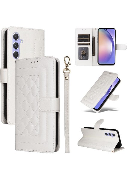 Samsung Galaxy A54 5g Için Flip Case Deri Kılıf Cüzdan Basit Iş (Yurt Dışından) modelleri