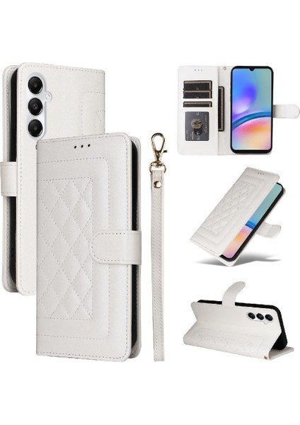 Samsung Galaxy A05S Için Flip Case Kapak Darbeye Cüzdan Basit (Yurt Dışından)
