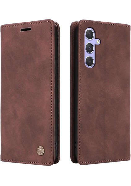 Samsung Galaxy A25 5g Deri Kılıf Için Flip Case Basit Iş Cüzdan (Yurt Dışından)