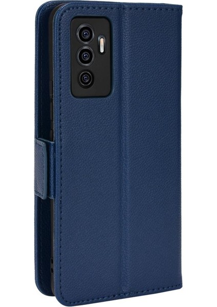 Vivo V23E 5g Kart Yuvaları Için Kılıf Tutucu Manyetik Pu Deri Yan Toka (Yurt Dışından) modelleri