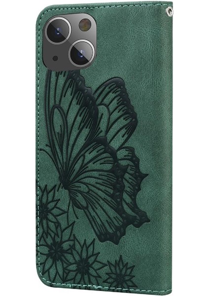 Iphone 13 Mini Flip Telefon Kılıfı Için Kickstand Koruyucu Kart ile (Yurt Dışından)