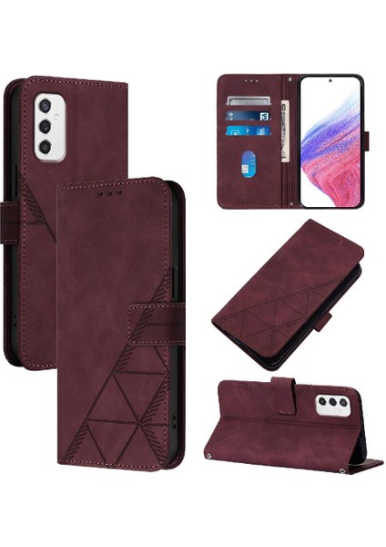 Samsung Galaxy M52 5g Kredi Kartı Tutucu Flip Folio Kitap Pu Kapak (Yurt Dışından)