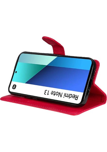 Xiaomi Redmi Not 13 Için Flip Case 4g Kart Yuvası ile Yüksek Kalite Deri (Yurt Dışından) indirimleri