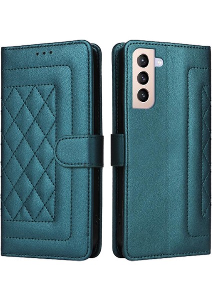Samsung Galaxy S21 Artı Darbeye Dayanıklı Basit Iş Cüzdan Için Flip Case (Yurt Dışından)