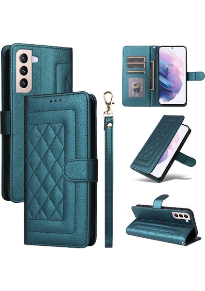 Samsung Galaxy S21 Artı Darbeye Dayanıklı Basit Iş Cüzdan Için Flip Case (Yurt Dışından) fırsatları