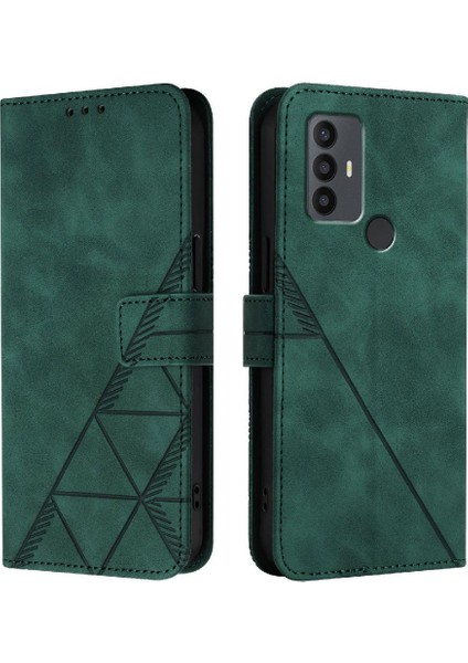 Tcl 30 Se Için Kılıf Cüzdan Kapak Kredi Kartı Tutucu Flip Folio Kitap Pu (Yurt Dışından)
