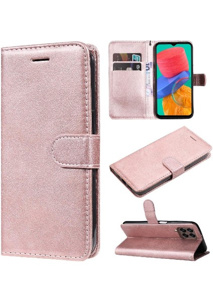 Colorful Shop Samsung Galaxy M33 5g Iş Cüzdan Telefon Kılıfı Klasik Için Flip Case (Yurt Dışından)