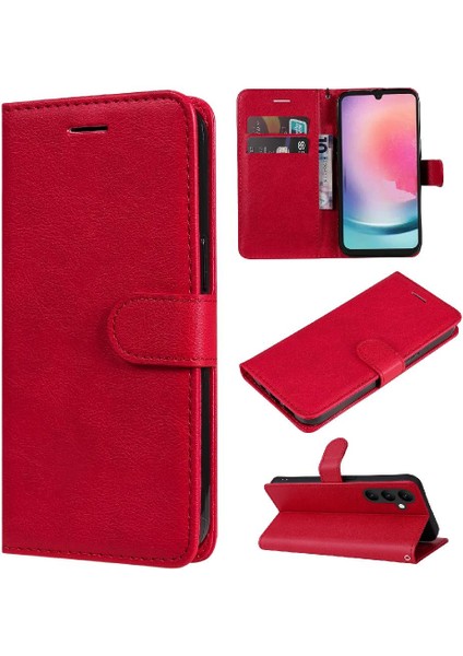 Samsung Galaxy A25 Için Flip Case 5g Iş Cüzdan Telefon Kılıfı ile Yüksek (Yurt Dışından)