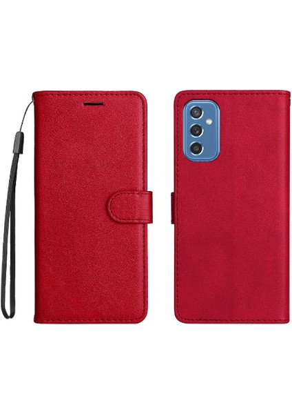 Samsung Galaxy M52 5g Için Flip Case Kart Yuvası ile Yüksek Kaliteli Deri (Yurt Dışından)