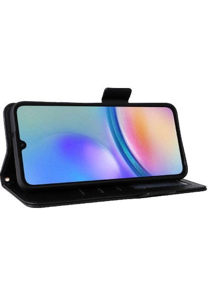 Samsung Galaxy A05S Için Kılıf 4g Kart Yuvaları Tutucu Yan Toka Manyetik Pu (Yurt Dışından) modelleri