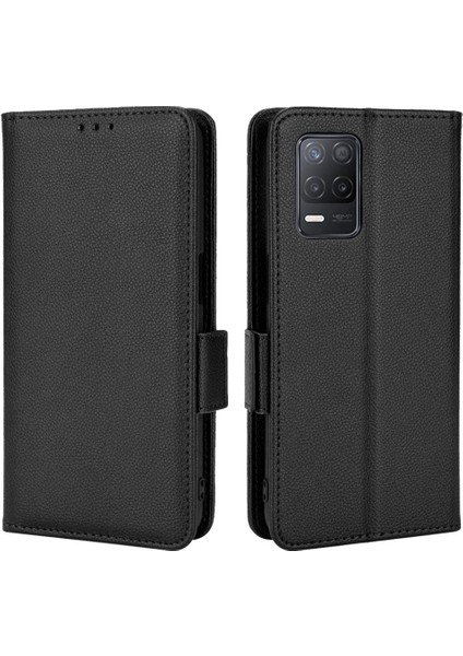 Realme 8 5g Pu Deri Manyetik Yan Toka Cüzdan Kart Yuvaları Için Kılıf (Yurt Dışından) indirimleri