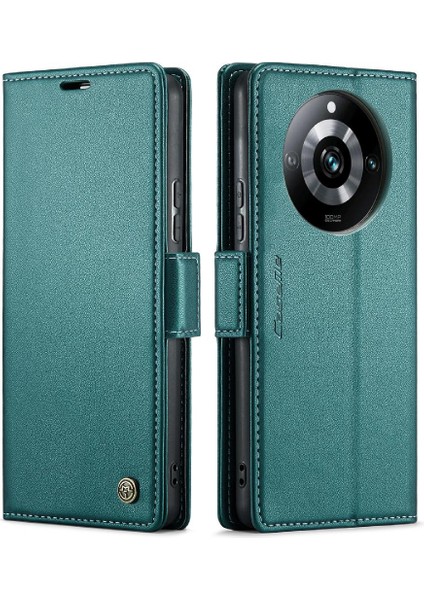Realme 11 Pro Artı Kickstand Darbeye Durumda Cüzdan Durumda (Yurt Dışından)