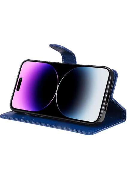 Iphone 15 Için Flip Case Pro Max Iş Cüzdan Telefon Kılıfı Yüksek Kalite (Yurt Dışından)