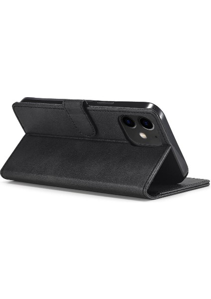 Iphone 11 Için Kılıf Pro Max Tutucu ile Buzağı Doku Yatay Flip Case (Yurt Dışından)