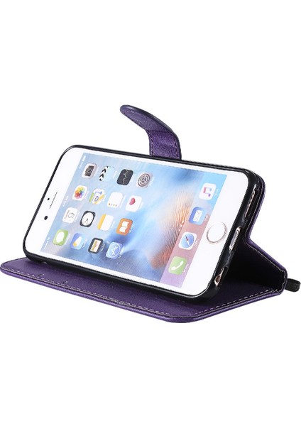 Kart Yuvası Katı ile iphone 6/6s Iş Cüzdan Telefon Kılıfı Için Flip Case (Yurt Dışından)