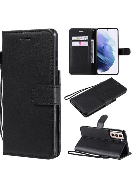 Samsung Galaxy S21 Artı Iş Cüzdan Telefon Kılıfı Için Flip Case Klasik (Yurt Dışından)
