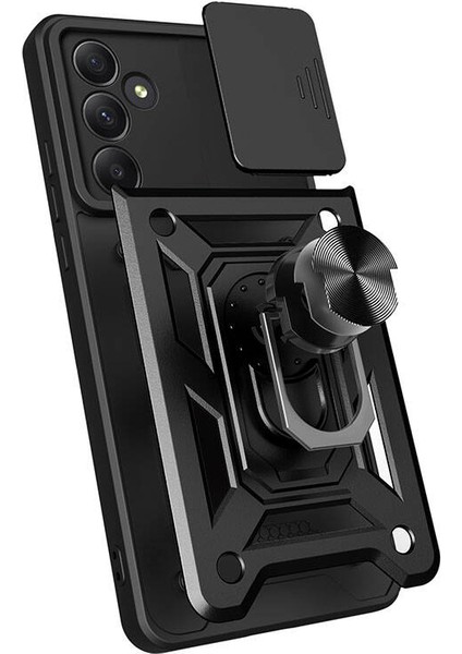 Samsun Galaxy A35 Kılıf Kamera Korumalı Yüzüklü Tank Armour Sürgülü Kılıf fiyatları