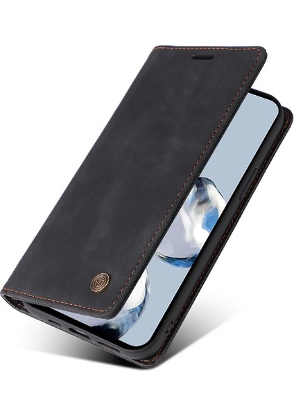 Xiaomi 12T Flip Kapak Için Flip Case Darbeye Deri Kılıf Cüzdan Basit (Yurt Dışından) indirimleri