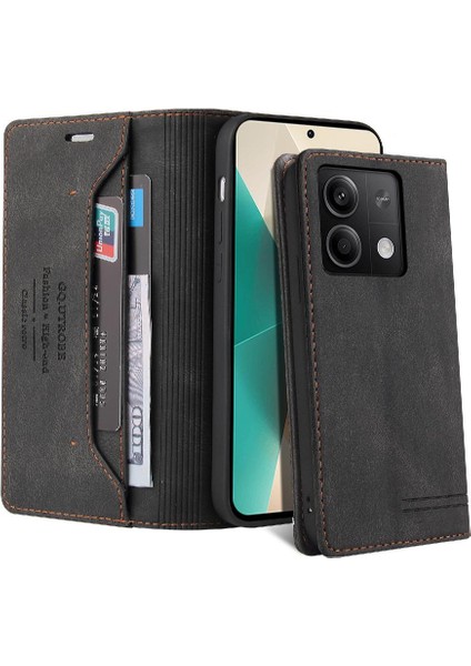 Xiaomi Redmi Için Not 13 4g Iki Kart Yuvaları Premium Deri Kickstand (Yurt Dışından) indirimleri