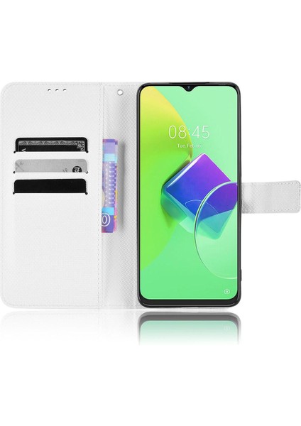 Tecno Spark 9 Pro Kapak Kart Tutucu Kickstand Manyetik Cüzdan Için Kılıf (Yurt Dışından) modelleri