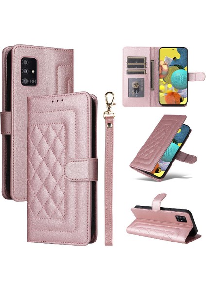 Samsung Galaxy A51 5g Cüzdan Darbeye Basit Iş Için Flip Case (Yurt Dışından)