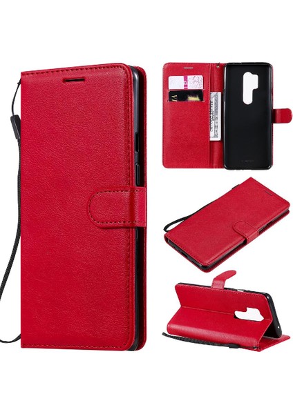 Oneplus 8 Pro Için Flip Case Kart Yuvası ile Yüksek Kaliteli Deri Iş (Yurt Dışından)