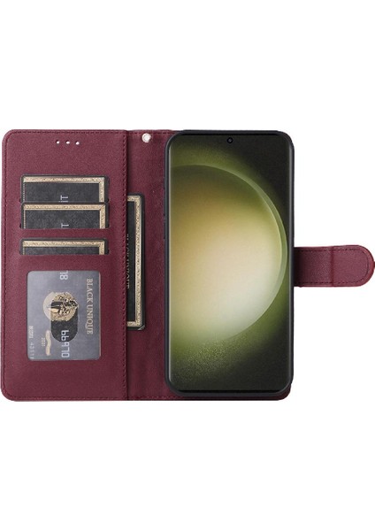 Samsung Galaxy S23 Ultra Basit Iş Deri Kılıf Flip Case Için Flip Case (Yurt Dışından) indirimleri