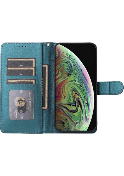 Iphone Xs Max Deri Kılıf Için Flip Case Basit Iş Cüzdan Darbeye (Yurt Dışından) modelleri