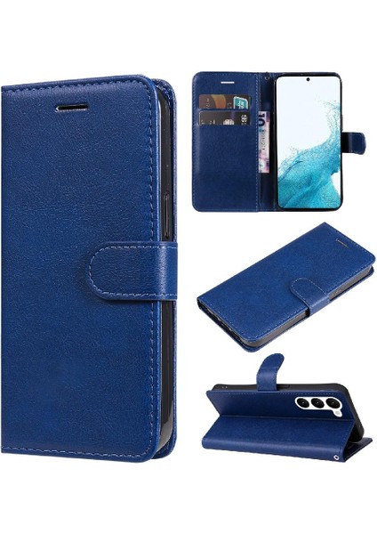 Samsung Galaxy S23 Yüksek Kaliteli Deri Iş Cüzdan Kılıf Için Flip Case (Yurt Dışından)