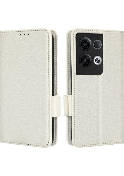 Oppo Oppo 8 Pro Için Kılıf Pu Deri Cüzdan Kart Yuvaları Tutucu Manyetik Yan (Yurt Dışından) fiyatları