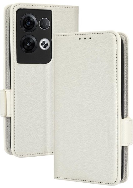 Oppo Oppo 8 Pro Için Kılıf Pu Deri Cüzdan Kart Yuvaları Tutucu Manyetik Yan (Yurt Dışından) fırsatları