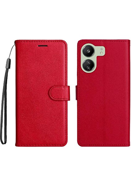 Colorful Shop Xiaomi Redmi Için Flip Case Xiaomi 4g Yüksek Kalite Deri Klasik Düz Renk (Yurt Dışından)