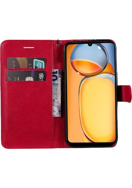 Colorful Shop Xiaomi Redmi Için Flip Case Xiaomi 4g Yüksek Kalite Deri Klasik Düz Renk (Yurt Dışından)