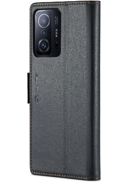 Xiaomi 11T/11T Pro Kickstand Cüzdan Durumda Kart Yuvası Durumda (Yurt Dışından)